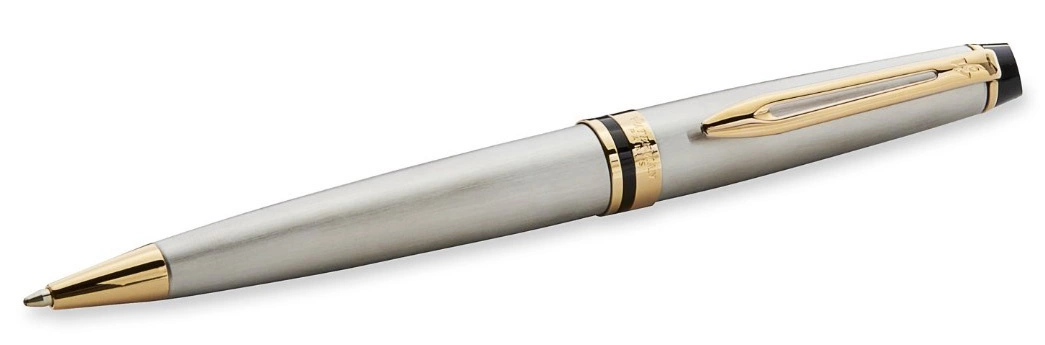 Ручка шариков. Waterman Expert 3 (S0952000) Stainless Steel GT M син. черн. подар.кор.