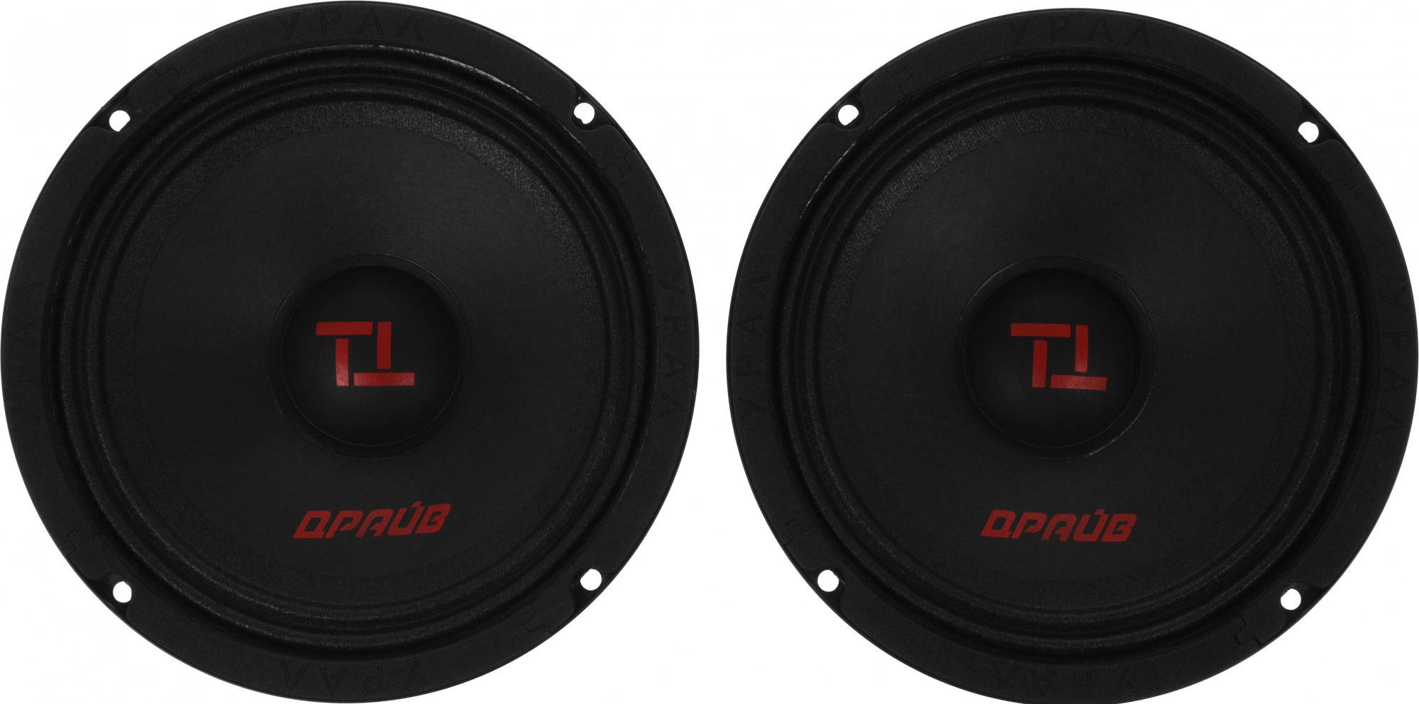 Колонки автомобильные Ural ТТ 165 Драйв (без решетки) 220Вт 96дБ 4Ом 16.5см (6 1/2дюйм) (ком.:2кол.) среднечастотные однополосные