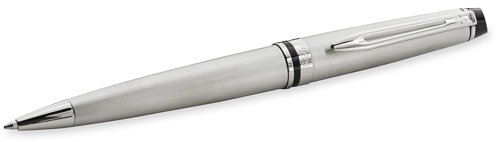 Ручка шариков. Waterman Expert 3 (S0952100) Stainless Steel CT M син. черн. подар.кор. сменный стержень 1стерж. кругл. 1цв.