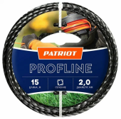 Леска для садовых триммеров Patriot Profline d=2.0мм L=15м (805402201)