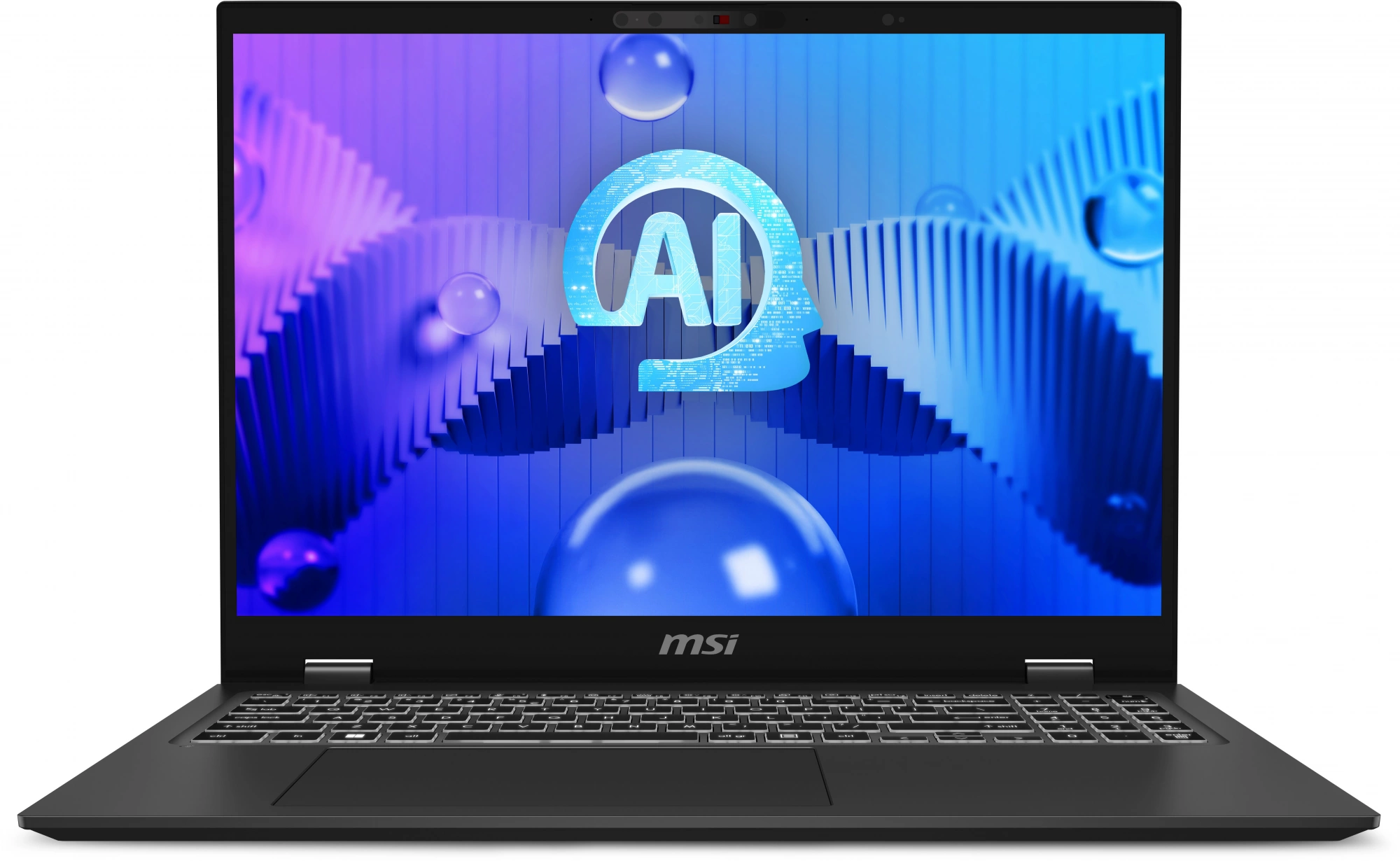 Ноутбук MSI Prestige 16 AI Studio B1VEG-080RU Core Ultra 7 155H 16Gb SSD1Tb NVIDIA GeForce RTX4050 6Gb 16" IPS QHD+ (2560x1600) Windows 11 Home grey WiFi BT Cam (9S7-15A211-080)