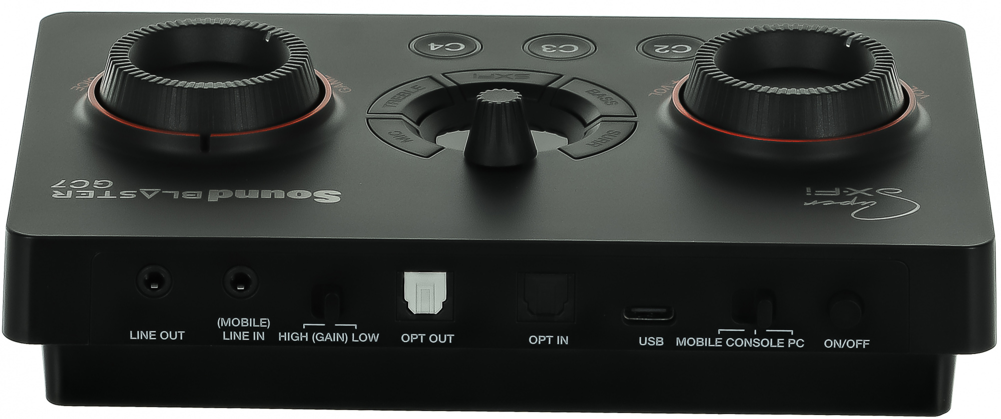 Внешняя звуковая карта creative sound blaster gc7