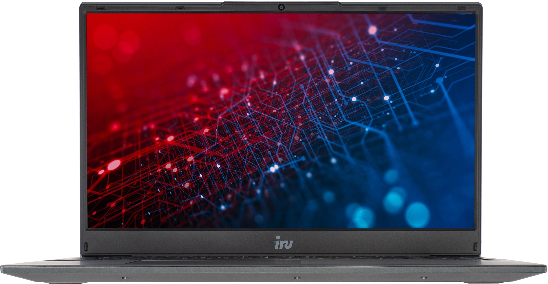 Ноутбук IRU Калибр 15PH Ryzen 5 5500U 8Gb SSD256Gb AMD Radeon Graphics 15.6" IPS FHD (1920x1080) FreeDOS black WiFi BT Cam 4350mAh (2054000)