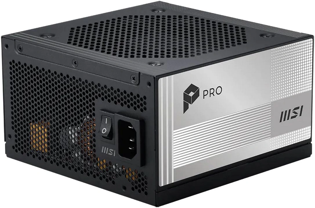 Блок питания MSI ATX 850W Pro A850PL 80+ platinum (20+4pin) APFC 120mm fan 6xSATA Cab Manag RTL