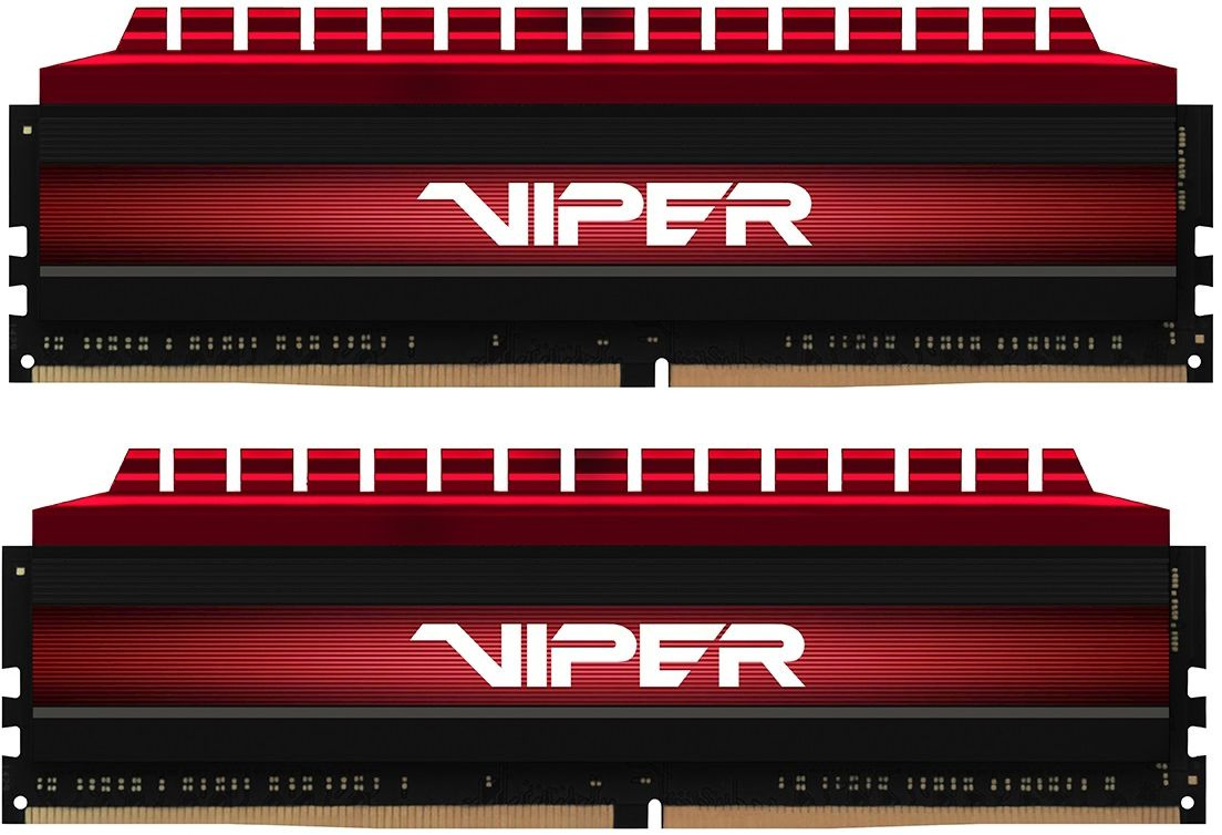 Память DDR4 2x8GB 3600MHz Patriot PV416G360C8K Viper 4 RTL PC4-28800 CL18 DIMM 288-pin 1.35В с радиатором Ret