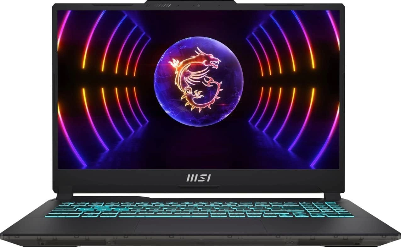 Ноутбук MSI Cyborg 15 A13VF-1222RU Core i7 13620H 16Gb SSD512Gb NVIDIA GeForce RTX4060 8Gb 15.6" IPS FHD (1920x1080) Windows 11 Home black WiFi BT Cam (9S7-15K111-1222)