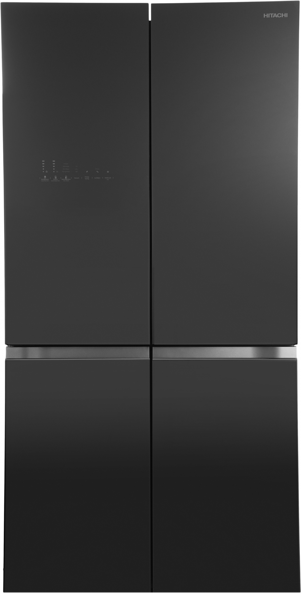 Холодильник Hitachi R-WB720VUC0 GMG 3-хкамерн. серый стекло инвертер