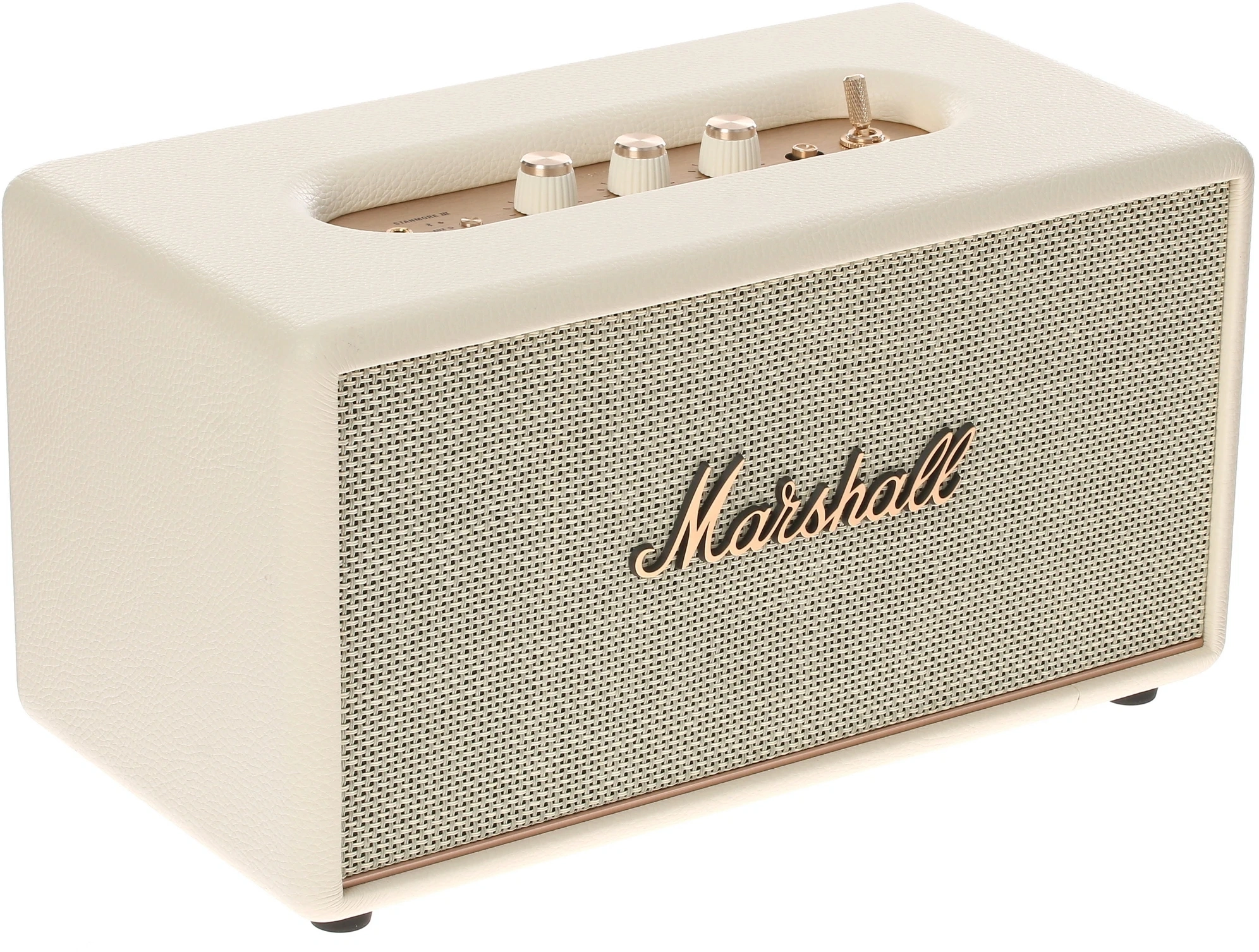 Колонка порт. Marshall Stanmore III бежевый 80W 2.1 BT/3.5Jack 10м