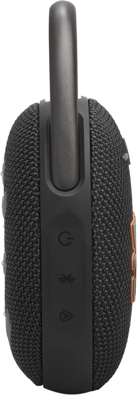 Колонка порт. JBL Clip 5 черный 7W Mono BT 10м 1400mAh