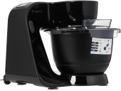 Кухонная машина Bosch MUM59N26CB планетар.вращ. 1000Вт черный