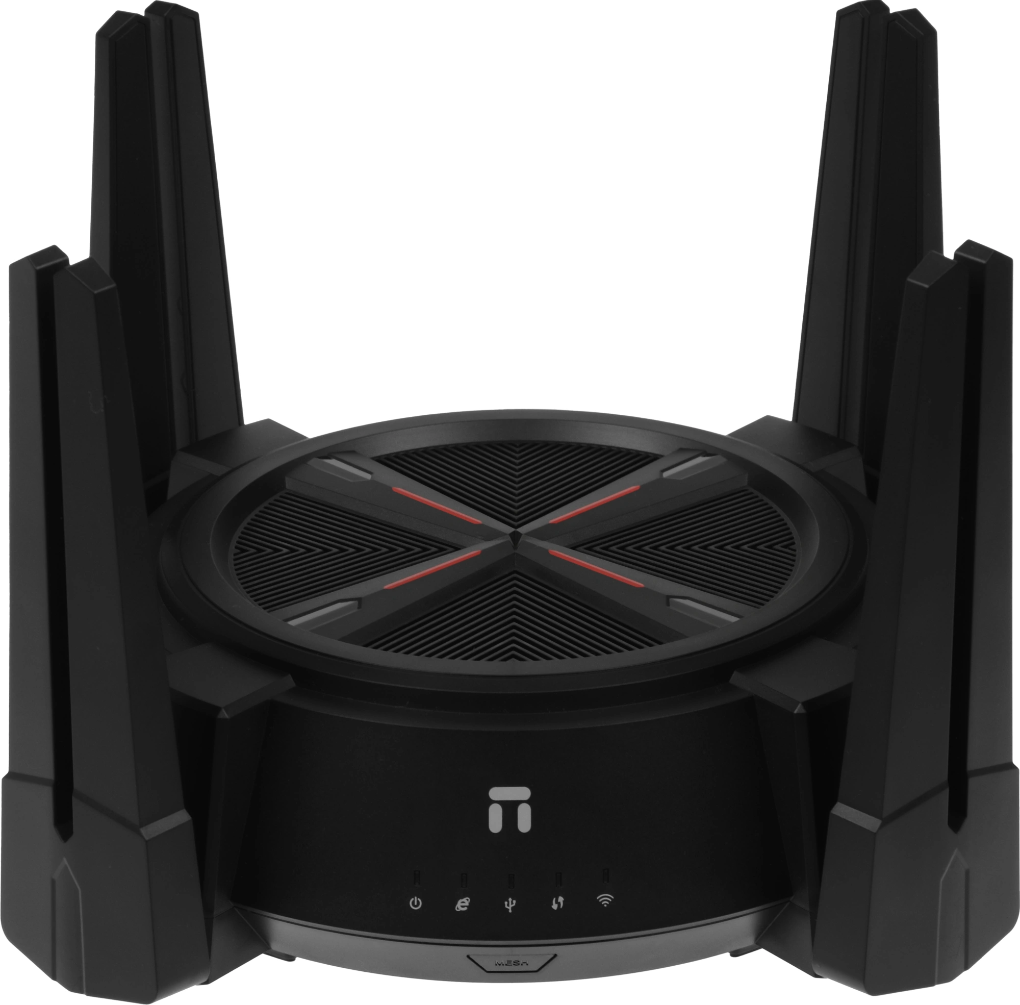Роутер беспроводной Netis NX62 AX6000 10/100/1000/2500BASE-TX/4G ready черный