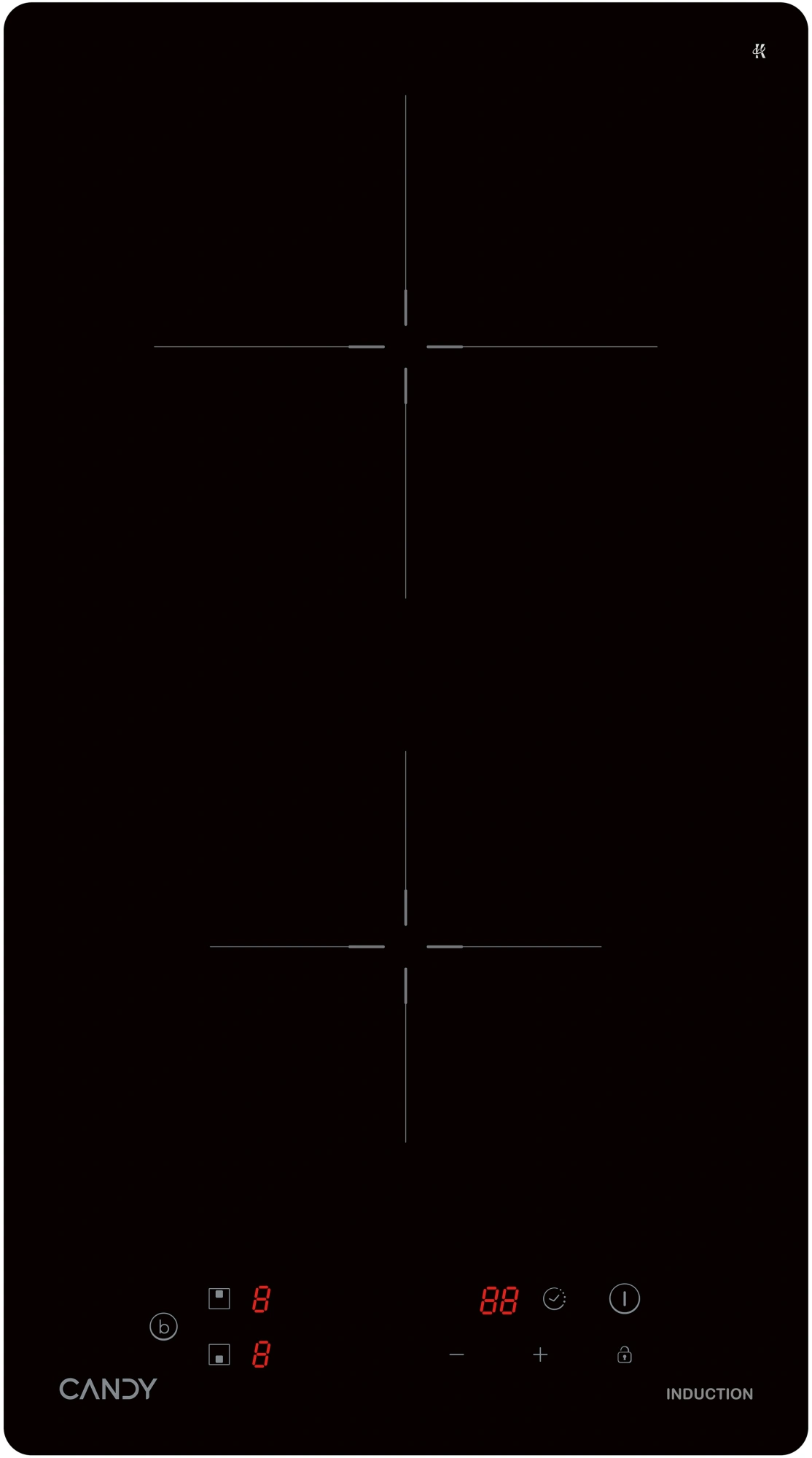 Индукционная варочная поверхность Candy CHXY32NB черный