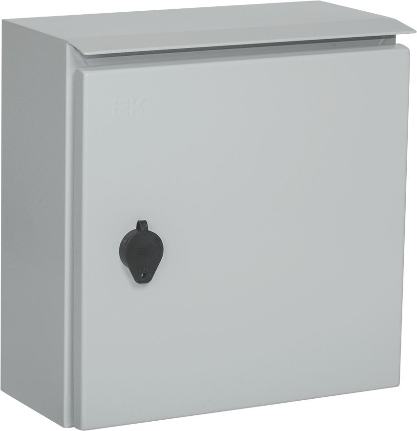 Щит распределительный IEK MKM51-N-04-54 TITAN ЩУ 1/1-1 У1 IP66 навесной 300мм 150мм 310мм 6мод. металл IP66 серый с возможностью установки счетчика (упак.:1шт)