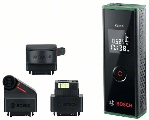 Лазерный дальномер Bosch PLR 20 Zamo III Set 2кл.лаз. 635нм цв.луч. красный (0603672701)