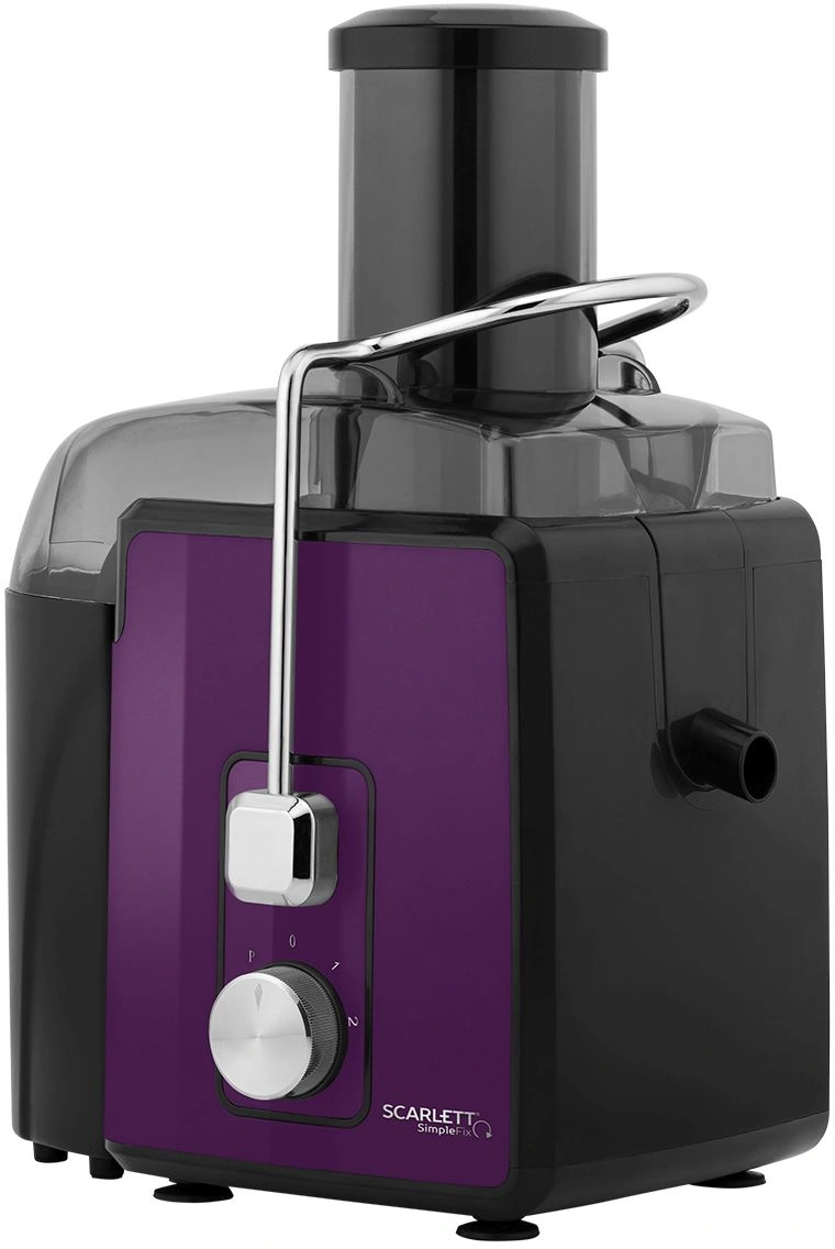 Соковыжималка центробежная Scarlett MaxPower SC-JE50S48 2400Вт рез.сок.:1000мл. красный/черный