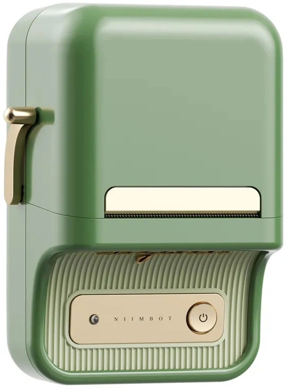 Термопринтер Niimbot B21 Pro (1747186) 300dpi 60мм/с/USB/BT для печ.этик. зеленый