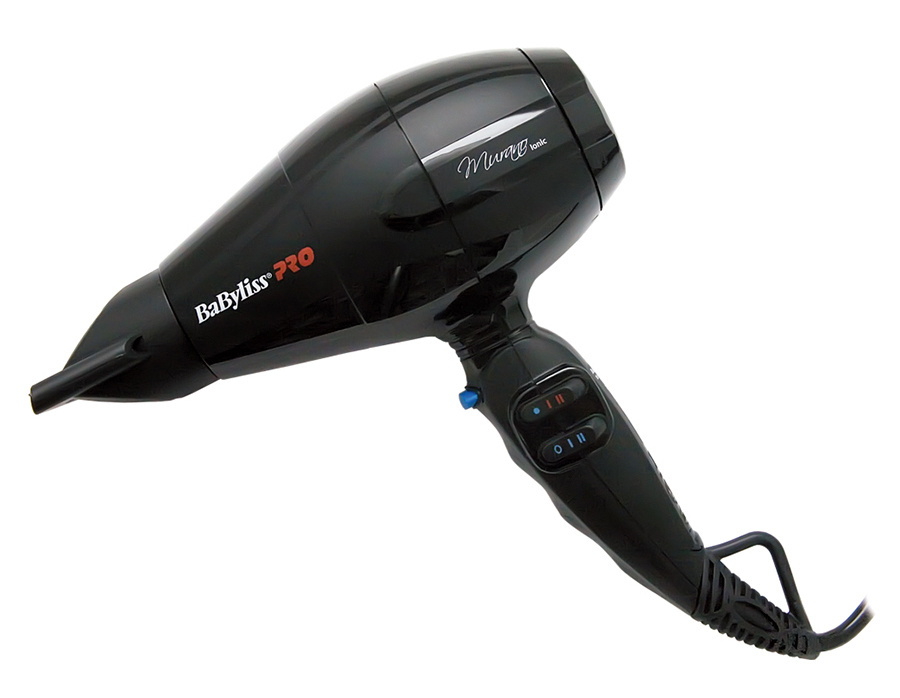 Фен Babyliss Pro Murano Ionic 2000Вт черный (BAB6160INRE)