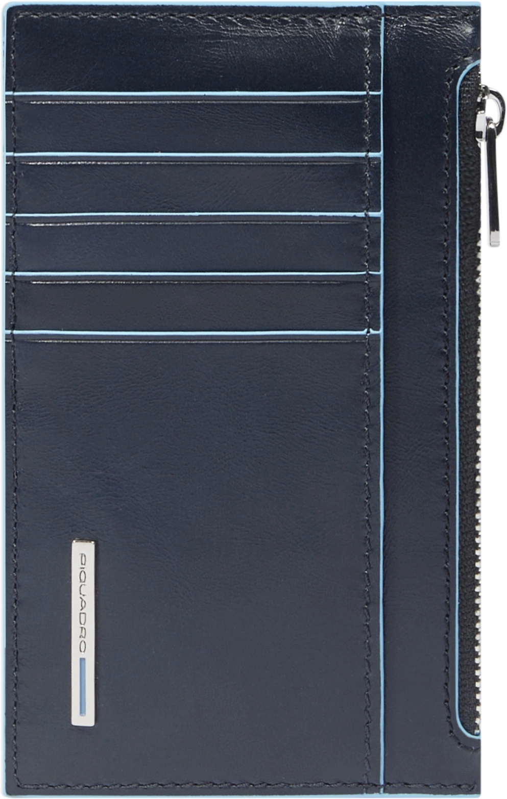 Чехол для кредитных карт Piquadro Blue Square PP6561B2R/BLU2 темно-синий натур.кожа