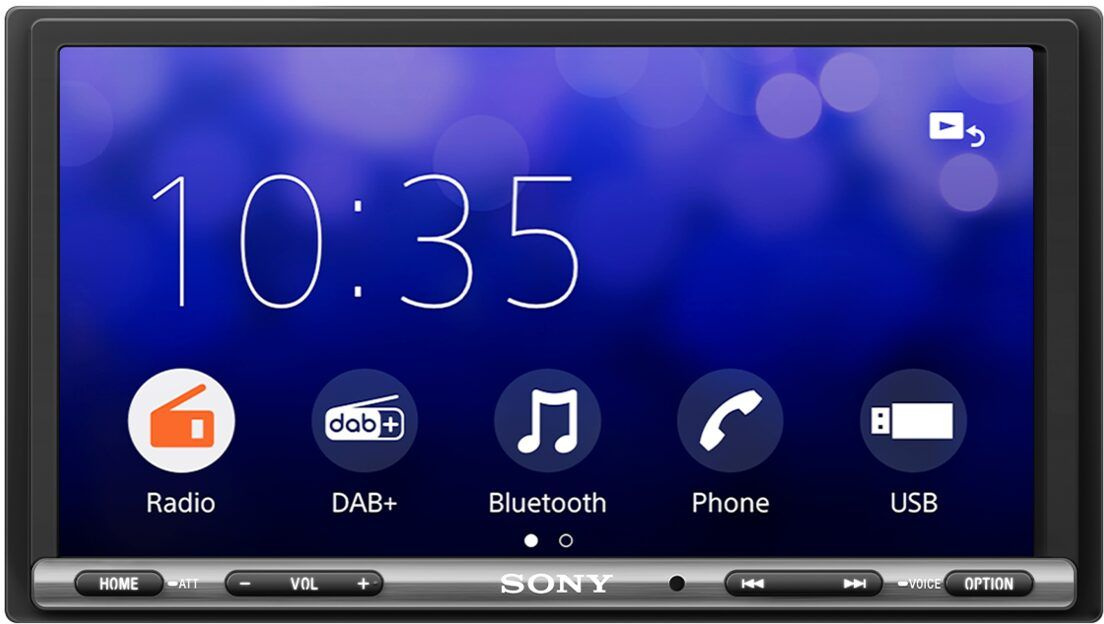 Автомагнитола Sony XAV-AX3250 2DIN 4x55Вт 6.95" ПДУ RDS