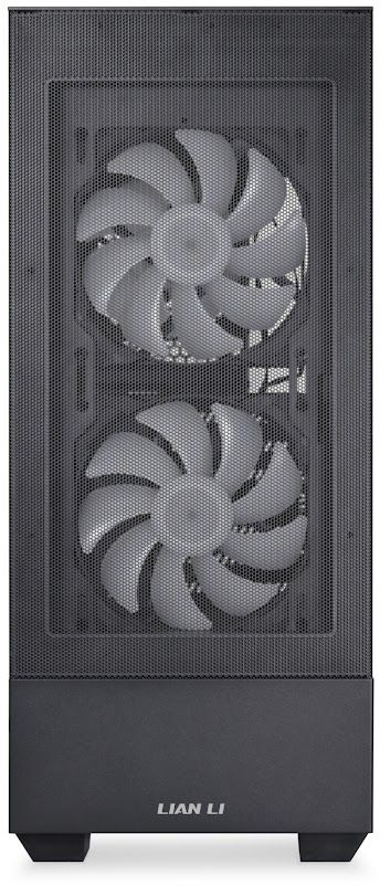 Корпус Lian-Li Lancool 205 Mesh черный без БП ATX 2x120mm 2x140mm 2xUSB3.0 audio bott PSU