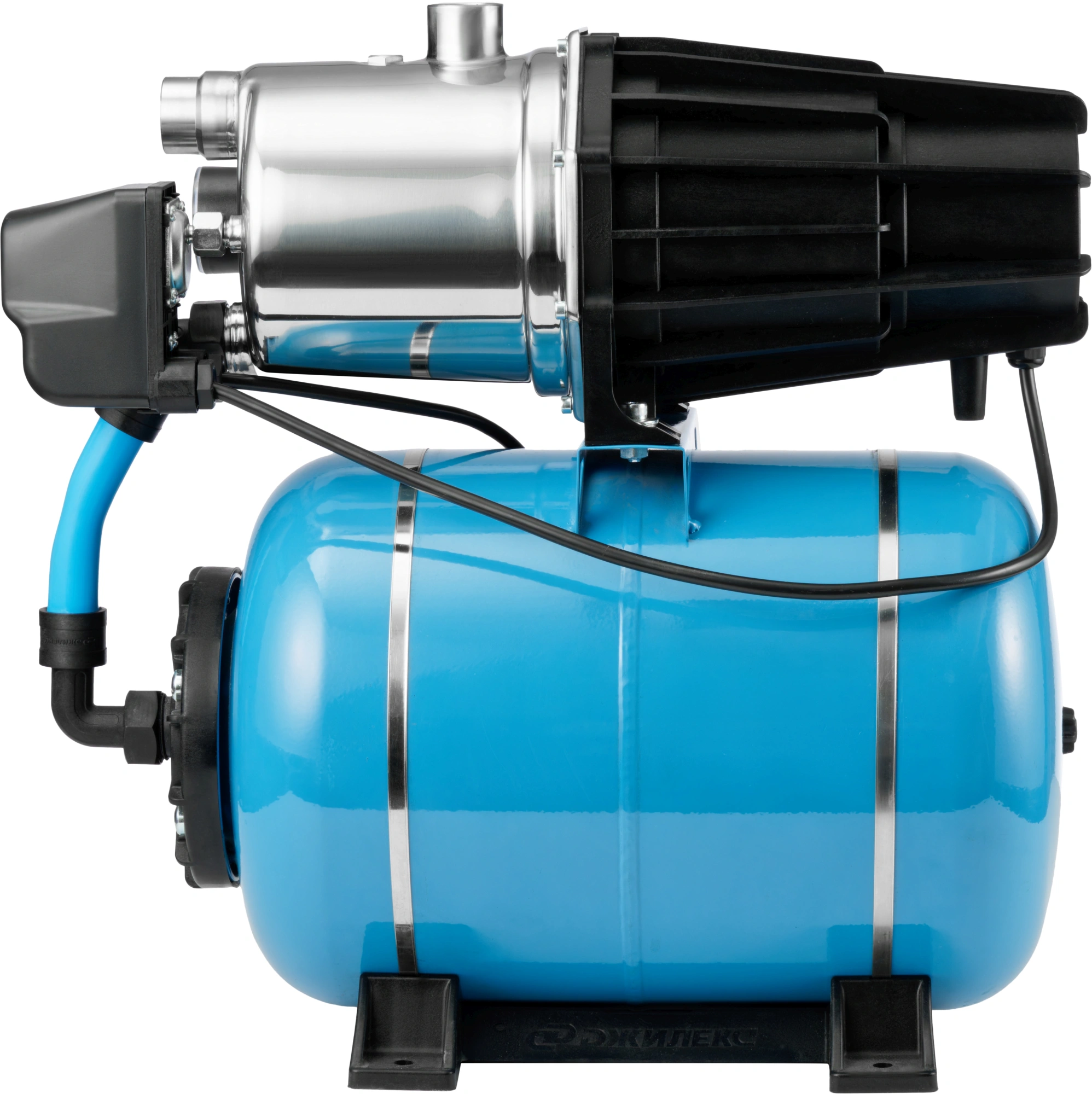 Насосная станция Джилекс Джамбо Про 70/50 Н-24 1100Вт 4200л/час центробежный (в компл.:Реле давления РДМ-5, гидроаккумулятор 24 литра) (3114)