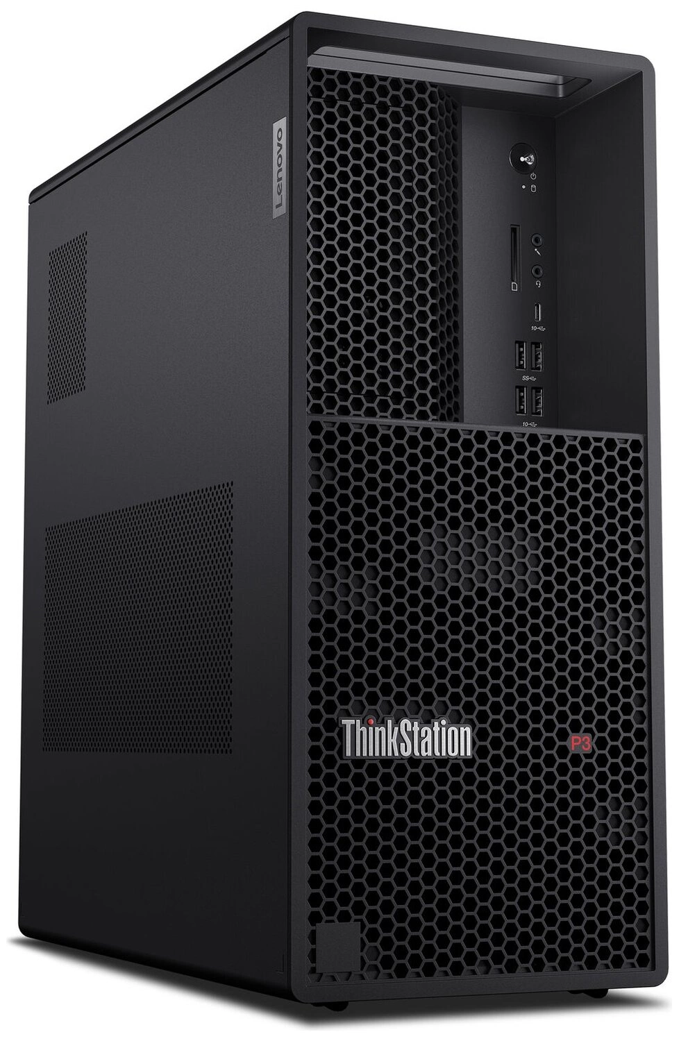 ПК Lenovo ThinkStation P3t MT i7 13700 (2.1) 32Gb SSD1Tb UHDG 770 CR Windows 11 Professional 64 GbitEth 750W мышь клавиатура черный (30GS0041RU)