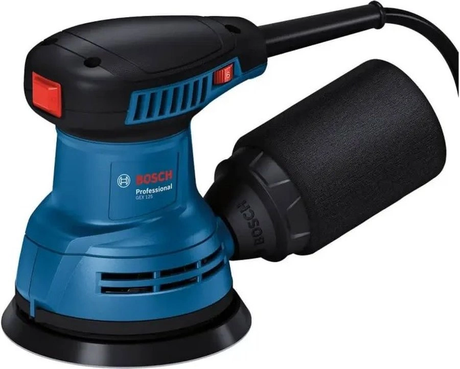 Эксцентриковая шлифмашина Bosch GEX 125 290Вт D125мм (06013A8020)