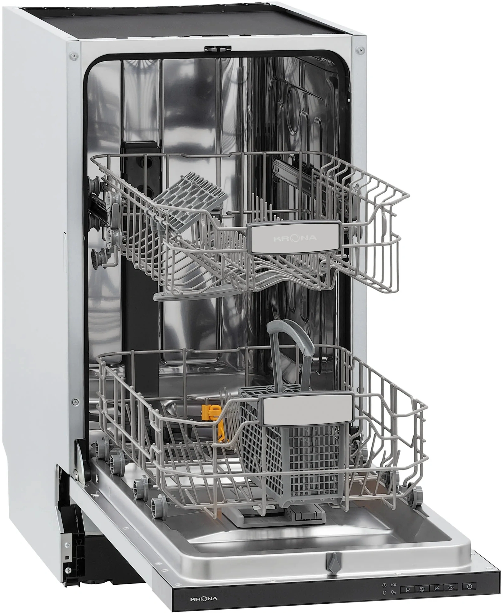 Посудомоечная машина встраив. Krona GARDA 45 BI V2 2100Вт узкая серебристый инвертор