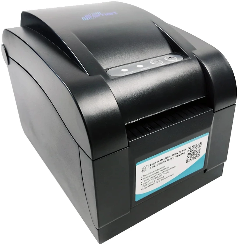 Термопринтер BSmart BS350 203dpi 152мм/с/USB/RS232/Eth для печ.этик. черный