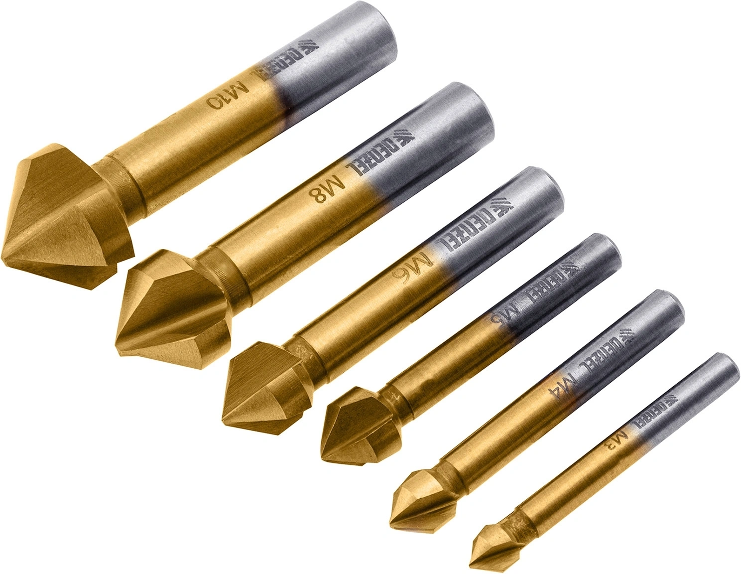 Набор оснастки Denzel 72313 по металлу (6пред.) для дрелей