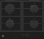 Газовая варочная поверхность Beko HILG 642C5 SB черный