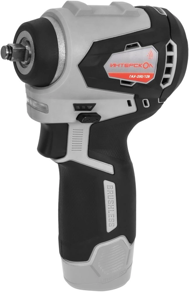Гайковерт Интерскол ГАУ-250/12ВЭ аккум. патрон:квад.3/8" (804.1.0.70)