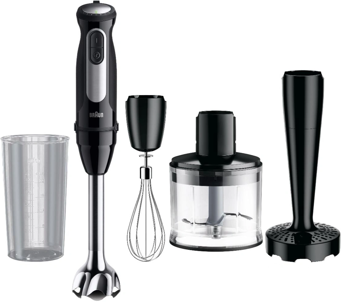 Блендер погружной Braun MultiQuick 5 MQ55307MBK 1000Вт черный