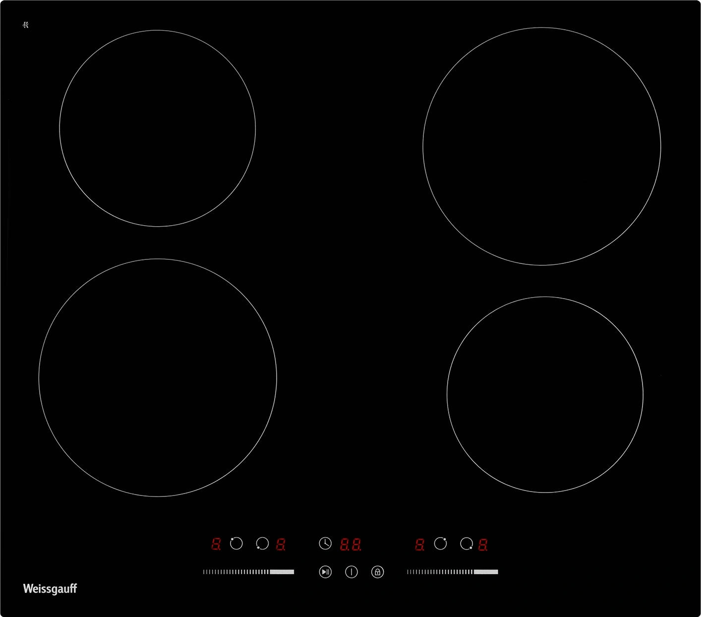 Варочная поверхность Weissgauff HV 640 BSG черный