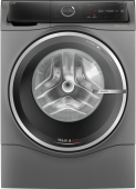 Стиральная машина Bosch Serie 8 WNC254ARSN пан.англ. загр.фронтальная макс.:10.5кг (с сушкой) серый