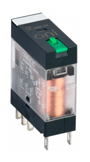 Реле промежуточное IEK Oni OGR-1 24В (OGR-1-2C-DC24V-L-B)