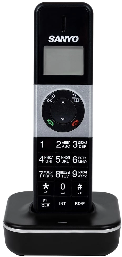 Р/Телефон Dect Sanyo RA-SD1102RUS черный АОН