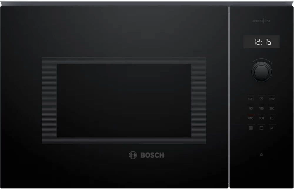 Микроволновая печь Bosch BEL454MB1F 25л. 900Вт черный (встраиваемая)