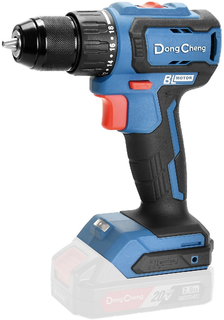 Дрель-шуруповерт DongCheng DCJZ2040 аккум. патрон:быстрозажимной (кейс в комплекте) (DCJZ2040(TYPE Z))