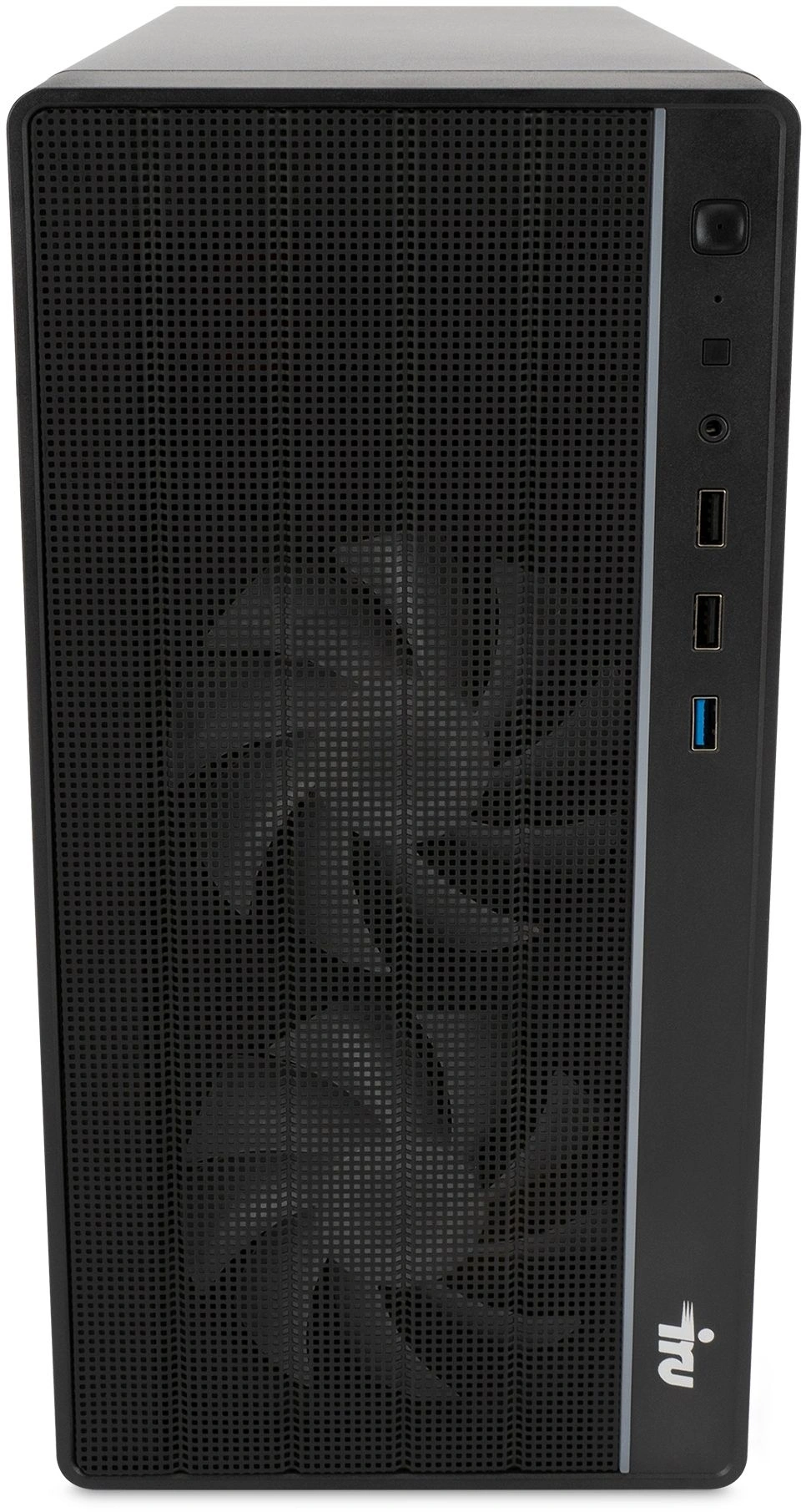 ПК IRU Tactio 310H6SEA MT i5 14400F (2.5) 16Gb SSD1Tb RTX5060 8Gb без ОС GbitEth 500W черный (RUS) (2164592)