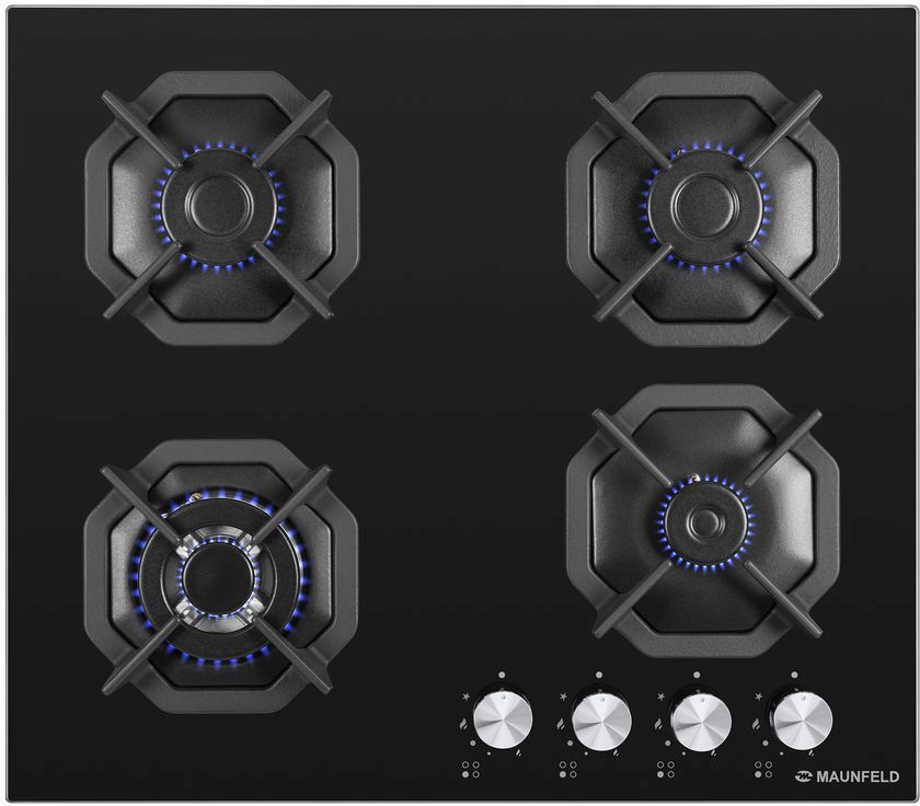 Газовая варочная поверхность Maunfeld EGHG.64.23CBG черный
