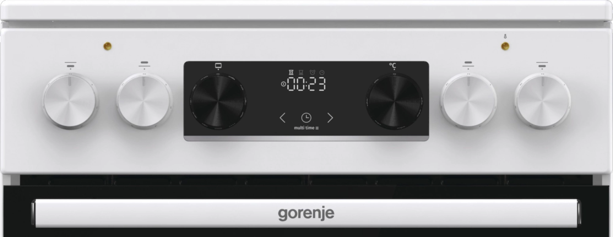 Плита Электрическая Gorenje GEC5C61WG белый стеклокерамика (без крышки)