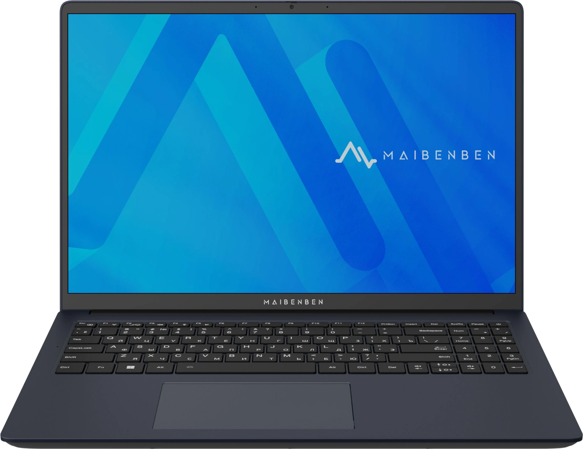 Ноутбук Maibenben M675 Ryzen 5 7430U 16Gb SSD512Gb AMD Radeon 16" IPS FHD+ (1920x1200) Windows 11 Home blue WiFi BT Cam 4000mAh (M6750F140HU4E10)