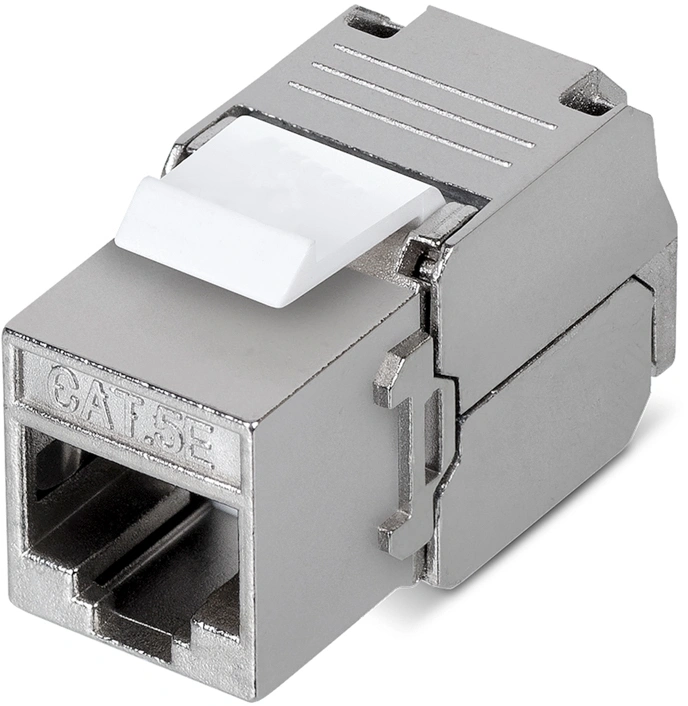 Модуль Rexant 02-0071 Keystone RJ45 1 кат.5E FTP серый