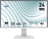 Монитор MSI 23.8" Pro MP243XW белый IPS LED 4ms 16:9 HDMI M/M 300cd 178гр/178гр 1920x1080 100Hz DP FHD 3.07кг