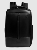 Рюкзак мужской Piquadro Marcel CA6849W138/N черный ткань/натур.кожа