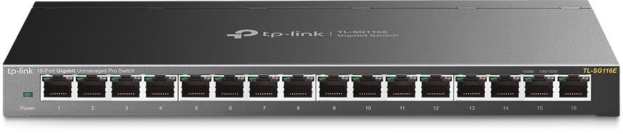 Коммутатор TP-Link TL-SG116E (L2) 16x1Гбит/с управляемый
