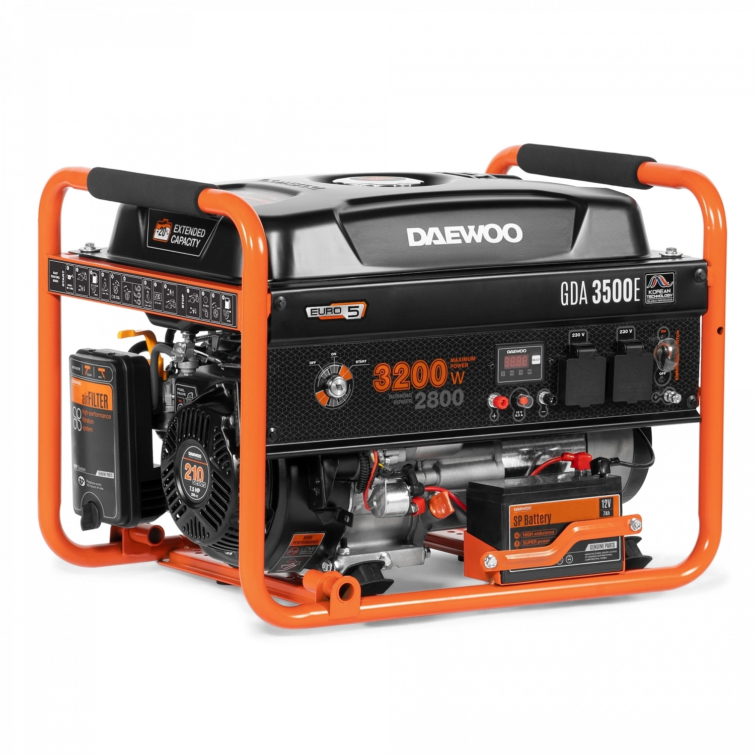 Генератор Daewoo Master GDA 3500E 3.2кВт