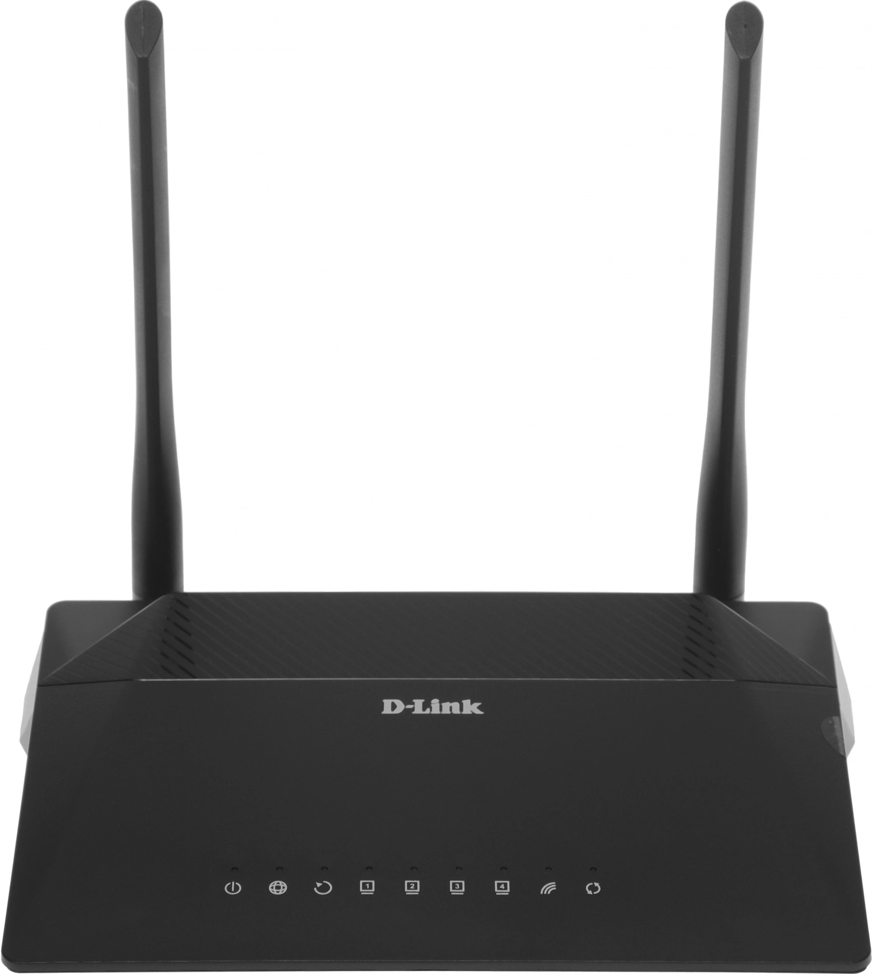 Роутер беспроводной D-Link DSL-224 (DSL-224/R1A) N300 10/100BASE-TX черный