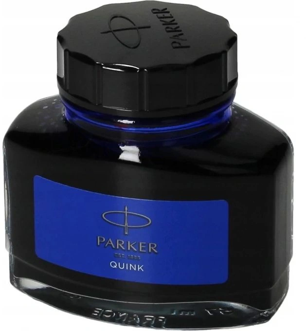 Флакон с чернилами Parker Quink Z13 (1950377) синие чернила смывающиеся 57мл для ручек перьевых